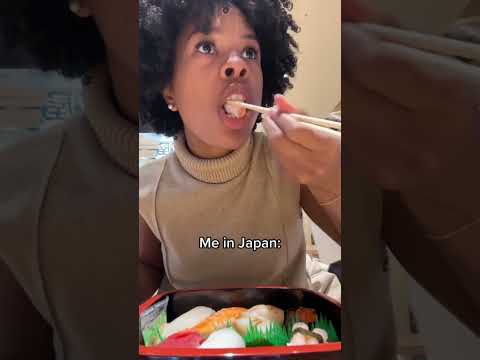 Loved the sushi🍣😋 Japan vlog on my channel #blacktravelfeed #sushi #japanesefood #japan