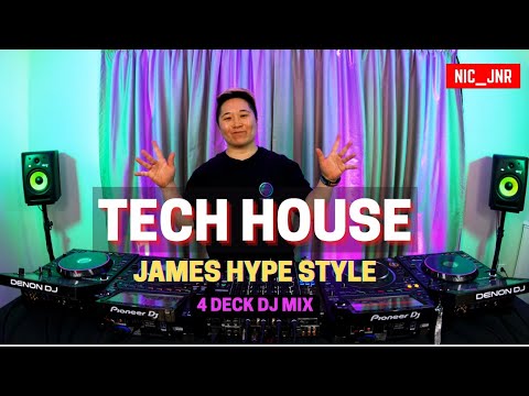 NIC_JNR - 4 DECKS (James Hype Style) - Biscits, Tinlicker, Volkoder | Pioneer CDJ3000