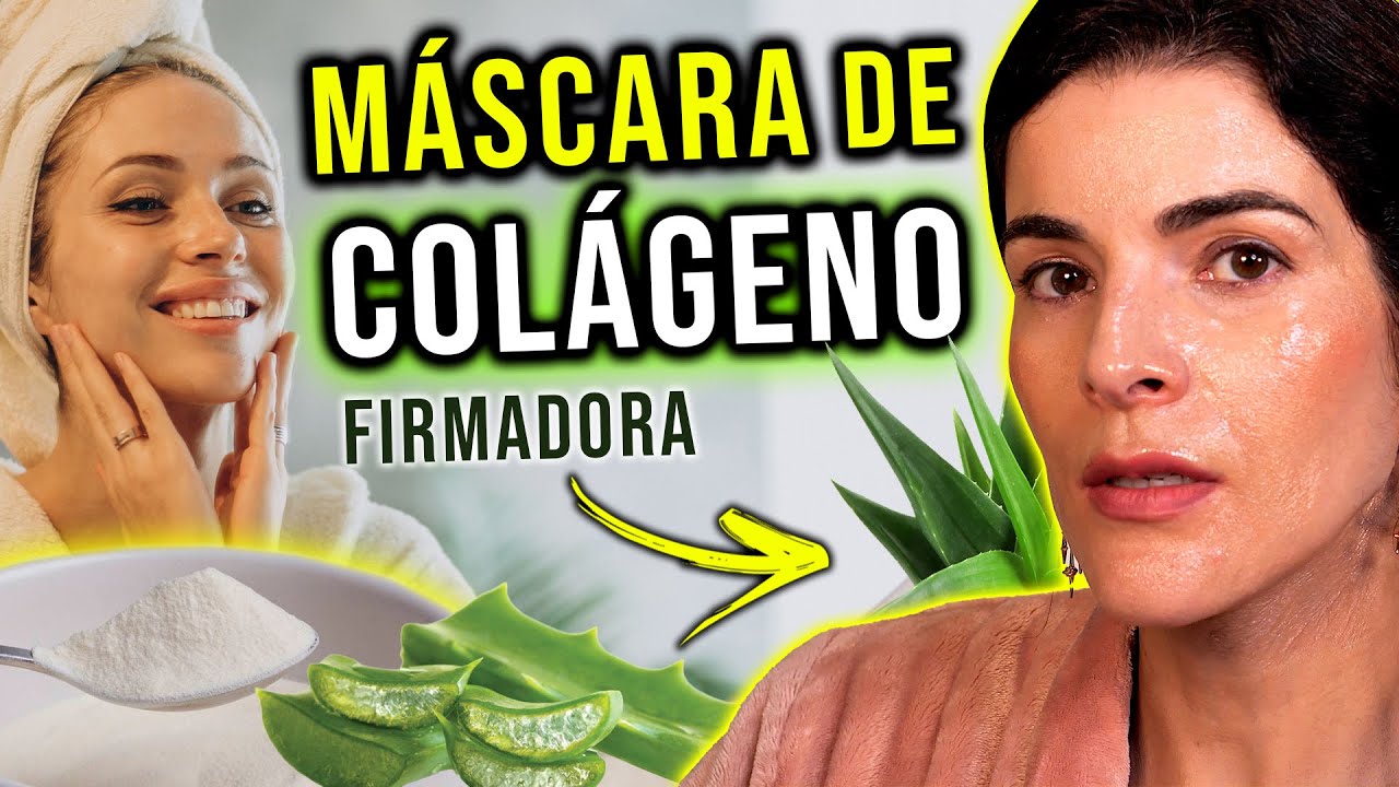 Faça essa MÁSCARA DE COLÁGENO para RUGAS e FLACIDEZ