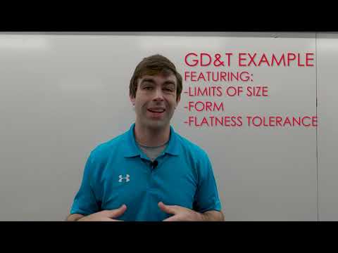 GD&T Limits of Size vs Flatness, ASME Y14.5 #GDT #ASME