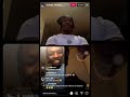26Ar EBK Choppa IG LIVE GOING AT IT WITH Shaek Dudeylo