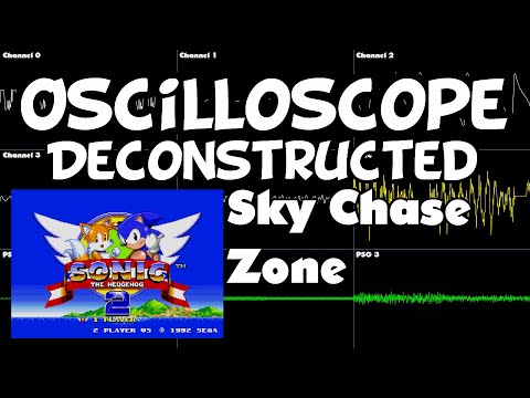 Sonic 2 - Sky Chase Zone - Oscilloscope Deconstruction