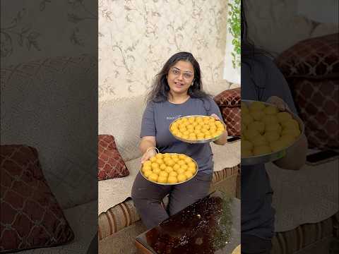 मायके जाने से पहले Patidev की demand #sonalkirasoi besan ka ladoo