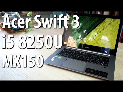 Acer Swift 3 - SF314-52G - Ultrabook-Update mit Intel i5-8250U und Geforce MX150 im Test