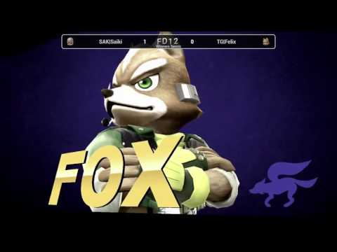 FD12 Winners Semis - SAK|Saiki (Sheik) vs TG|Felix (Fox)