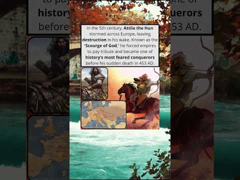 Attila the Hun The Scourge of God ⚔️🔥
