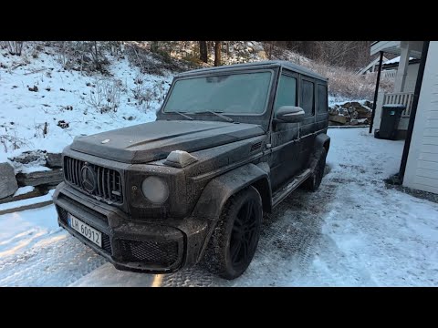Mercedes G WAGON. POV Drive in Beautiful Forest In NORWAY🌲
