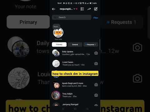 how to check dm in instagram #howto #instagram #technology #techtutorial