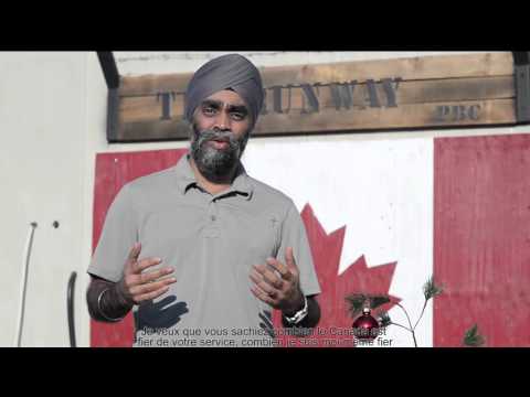 Harjit Sajjan’s holiday greetings to Canadian Armed Forces members