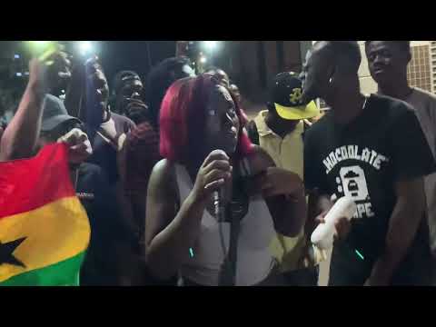 Knust Girl Rapper goes hard on the war against KATANGA AND KONTI 🔥🔥🔥