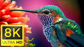 8K Birds - THE WORLD OF BIRDS in 8K ULTRA HD / 8K TV