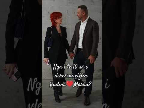 Nga 1 te 10 sa i vleresono çiftin Rudina❤️Marku? #rudinadembacaj #markfrroku #bbva #trending #shorts