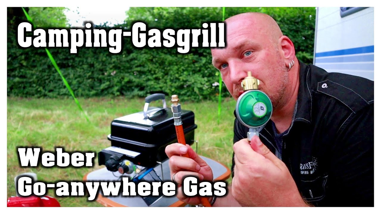 Camping-Gasgrill | Weber Go-anywhere Gas | Hobbyfamilie