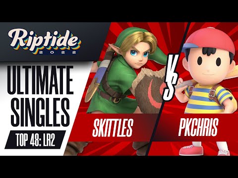 skittles vs PkChris - Ultimate Singles Top 48: LR2 - Riptide 2022 | Young Link vs Ness