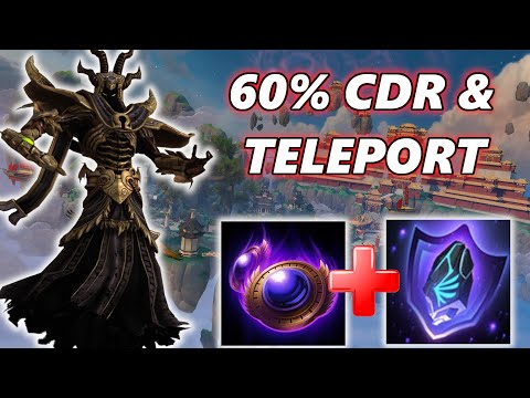 60% CDR HADES + TELEPORT TO WARD PLAYS! - Season 9 Masters Ranked 1v1 Duel - SMITE