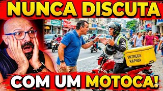 Aprendeu a respeitar os motocas. #4k #4kvideo #conectado