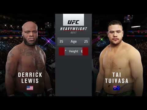 Derrick Lewis vs Tai Tuivasa full fight