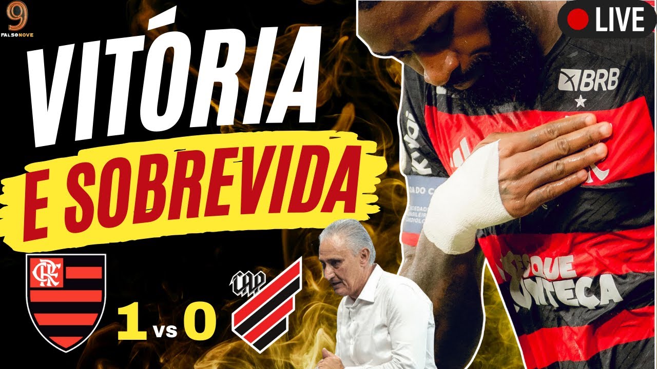 🔴 ALÍVIO NO FIM! FLA VENCE NO ÚLTIMO LANCE E GARANTE SOBREVIDA PARA TITE