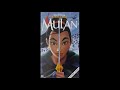 VHS Alku Mulan 1998