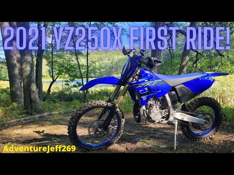 NEW BIKE 2021 YZ250X FIRST RIDE!