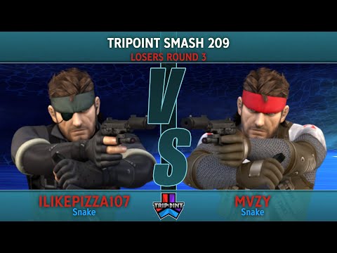 ilikepizza107 (Snake) vs MVZY (Snake) - Tripoint Smash 209 - Losers Round 3