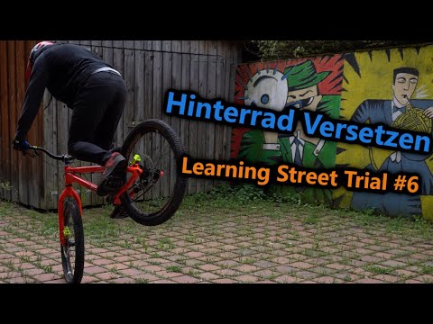 Hinterrad versetzen lernen - MTB Tutorial | Learning Street Trial 6