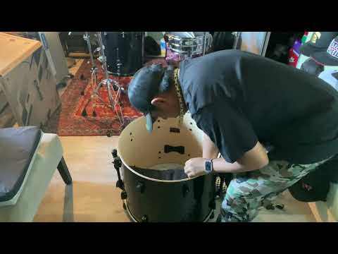 Evans EMAD 2 Clear Bass Batter Head:  Head Installation, Care and Maintenance