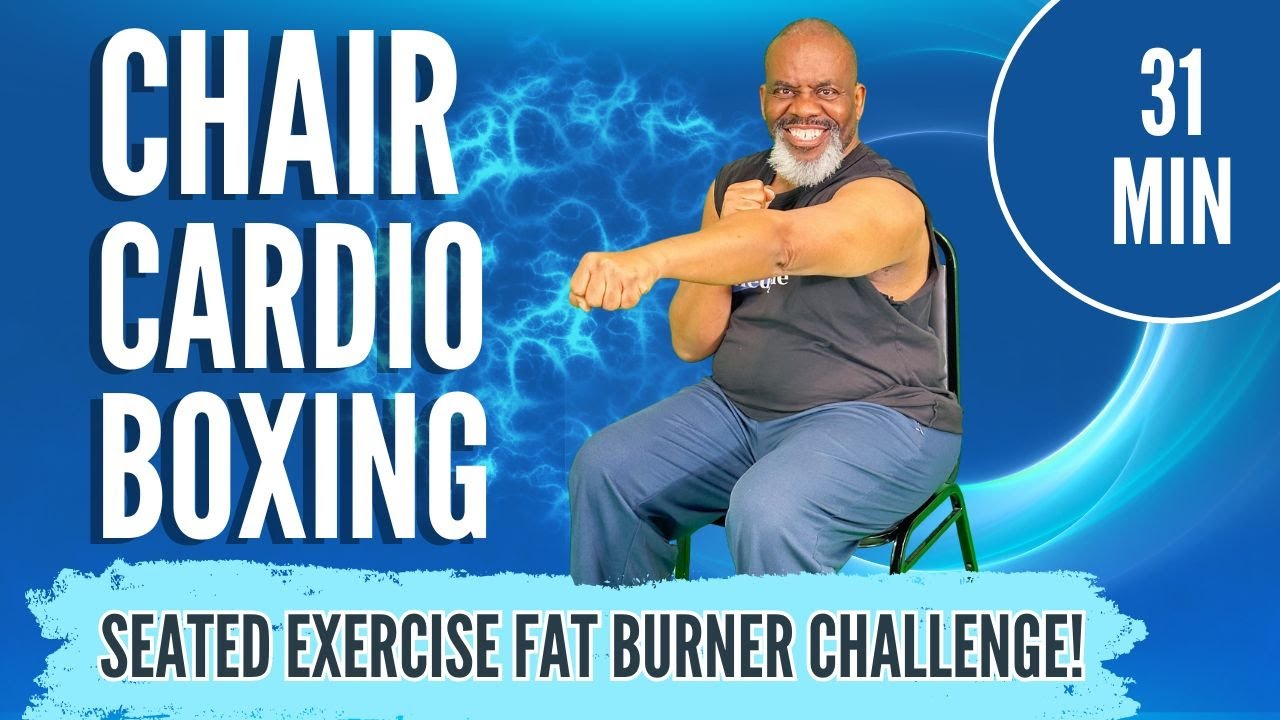 Get Fit! Low Mobility Seated Exercise | Chair Cardio Boxing