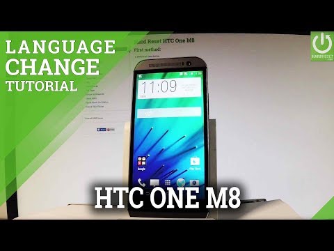 How to Change Language on HTC One M8 - Langauge Set Up