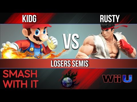 SWI 63 - KidG (Mario) vs. Rusty (Ryu) - Wii U Singles Losers Semis