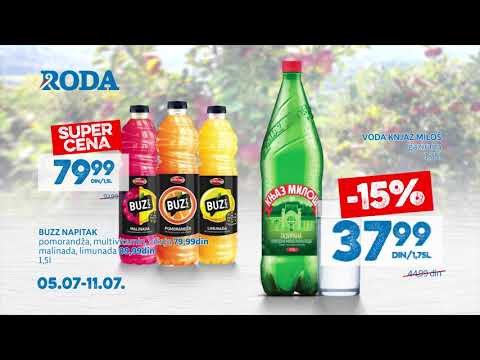 Roda katalog 05.07 - 11.07.2018.