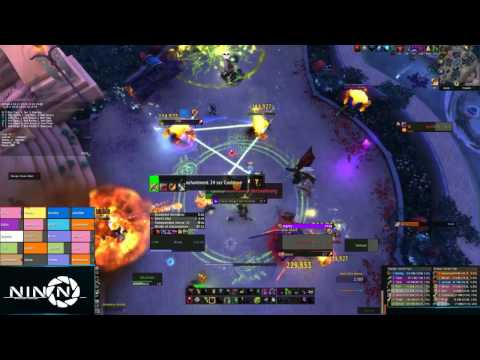 Bloodline vs Spellblade Aluriel - Nighthold Mythic (Affli PoV)