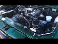 2001 Isuzu KB280 D C 4x4 Engine Bay