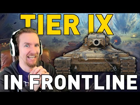 TIER 9 IN FRONTLINE! World of Tanks