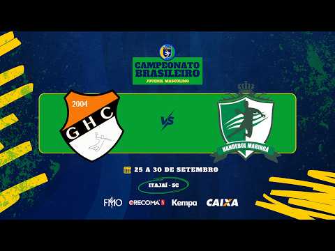 Campeonato Brasileiro Juvenil Masculino: GHC-PI - Maringá-PR [TRANSMISJA, LIVE]