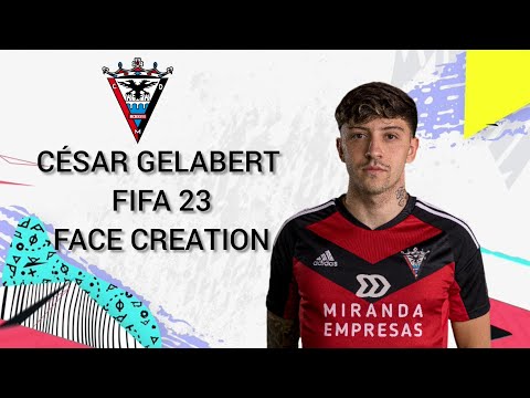 FIFA 23 César Gelabert Face Creation|PS4, PS5, XBOX ONE, XBOX SERIES X | by ML Face Creation