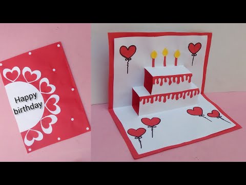 Craft Hacks: Pop-Up Birthday Card with Cake Design | Adila