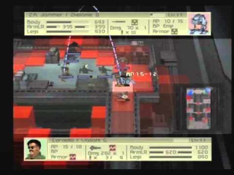 Front Mission 4 Walkthrough 54 - Mission 21 Base Elevator Shaft Part 1