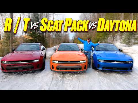 Compared: 2026 AWD Charger R/T vs Scat Pack vs Daytona — And Yes, You CAN Still Do a Burnout!