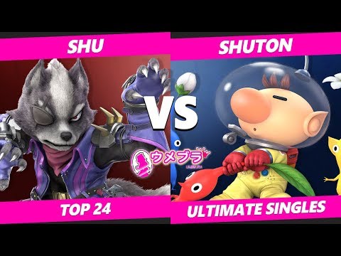 Japan Smash Ultimate Tournament - Shu (Wolf) Vs. SST | Shuton (Olimer) Umebura SP2 SSBU Top 24