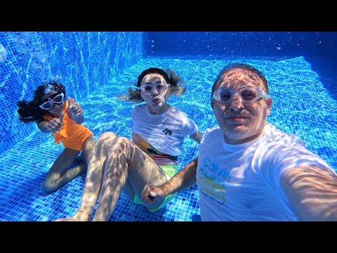 HAVUZDA LAV VAR Vs SU ALTI ÇEKİMLERİ