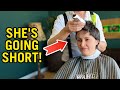 Shocking Haircut Super Short Buzz Cut Extreme Hair Transformation ️