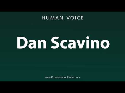 How To Pronounce Dan Scavino