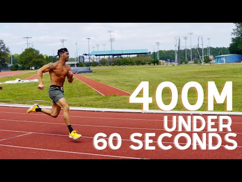 How to run 400m under 60 seconds