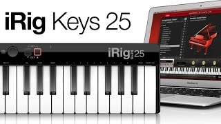 Video thumbnail for iRig Keys 25 USB MIDI keyboard controller for Mac/PC by ikmultimedia