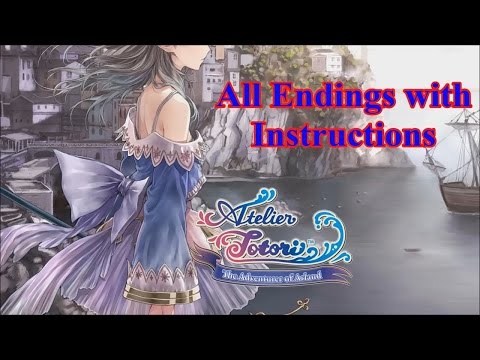 [PS3] Atelier Totori (Plus/DX) - All Endings with Instructions