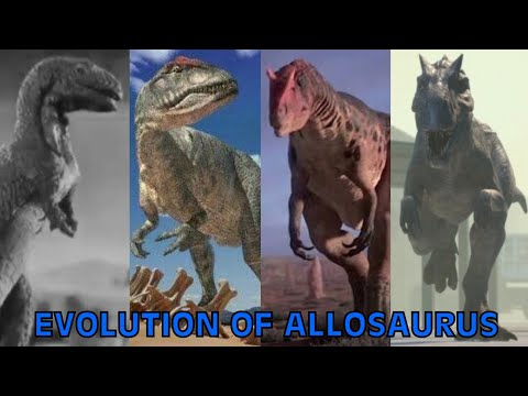 Evolution Of Allosaurus In Movies, TV Shows, Documentaries, Games, & Other Media