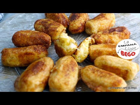 Croquetas de Patata y Queso. Receta Fácil y Rápida. Sin Gluten
