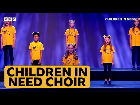 The BBC Children in Need choir perform ‘Rise Up’ - BBC Children in Need