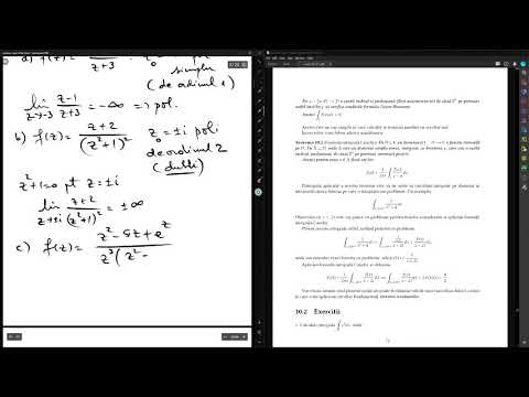 Seminar 10: Teorema reziduurilor